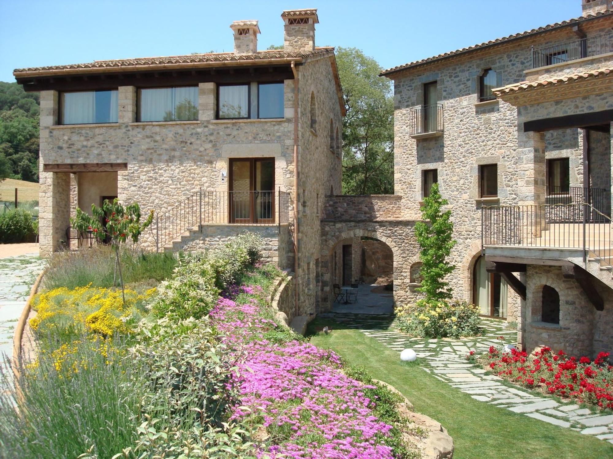 Ferienwohnung L'Arcada De Fares Sant Ferriol Exterior foto
